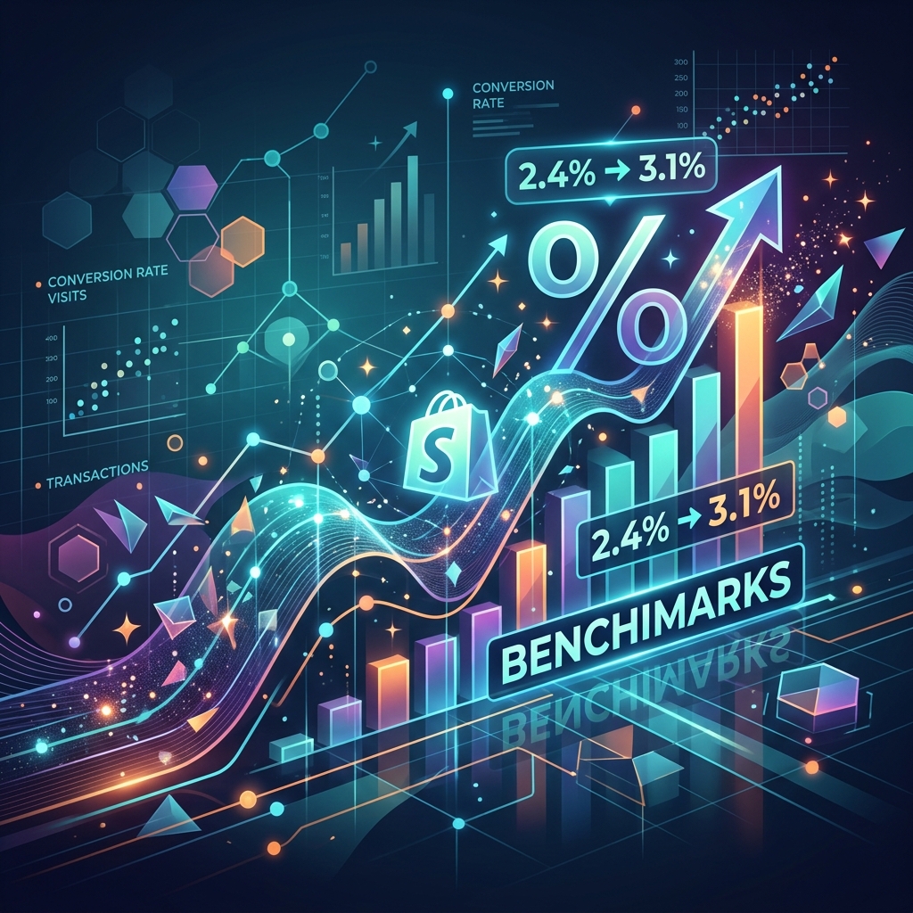 Shopify Conversion Rate Benchmarks 2026: What's a Good CR for Your Niche?
